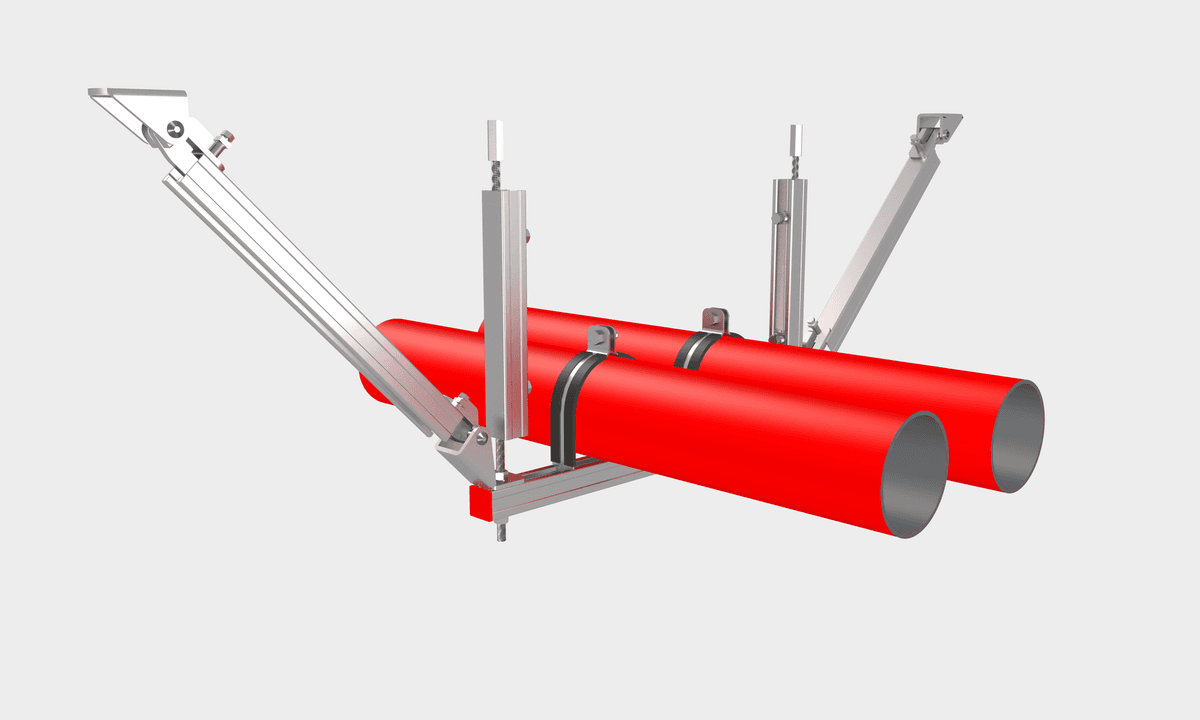 奥睿德 Seismic Brackets CIV-F0Y5M - ảnh thu nhỏ 3
