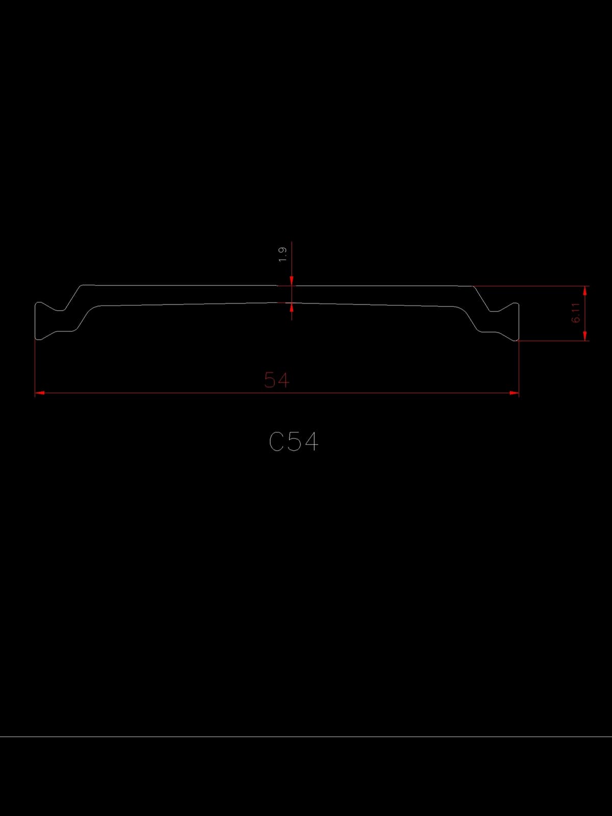 白云易乐 Aluminium Profiles CIV-VZGH0 - ảnh thu nhỏ 3