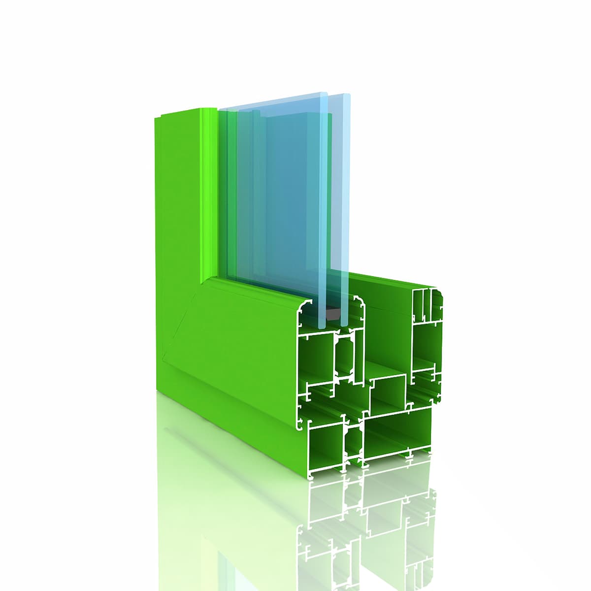Aluminium Doors & Windows QF-CP108 - thumbnail 2