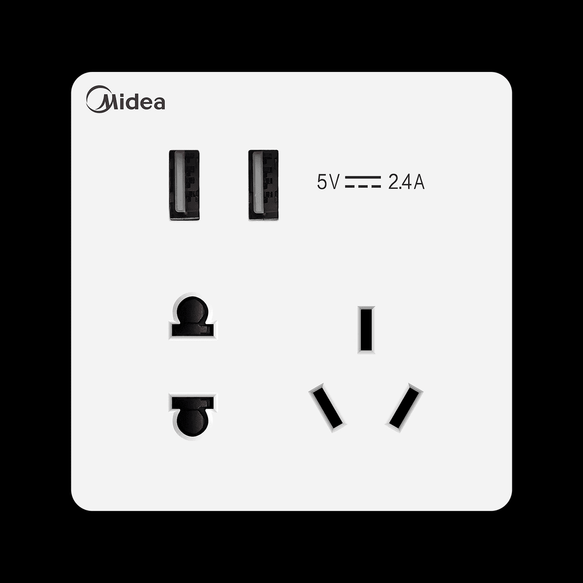 Midea Công tắc & ổ cắm E02C23U2 - ảnh 1