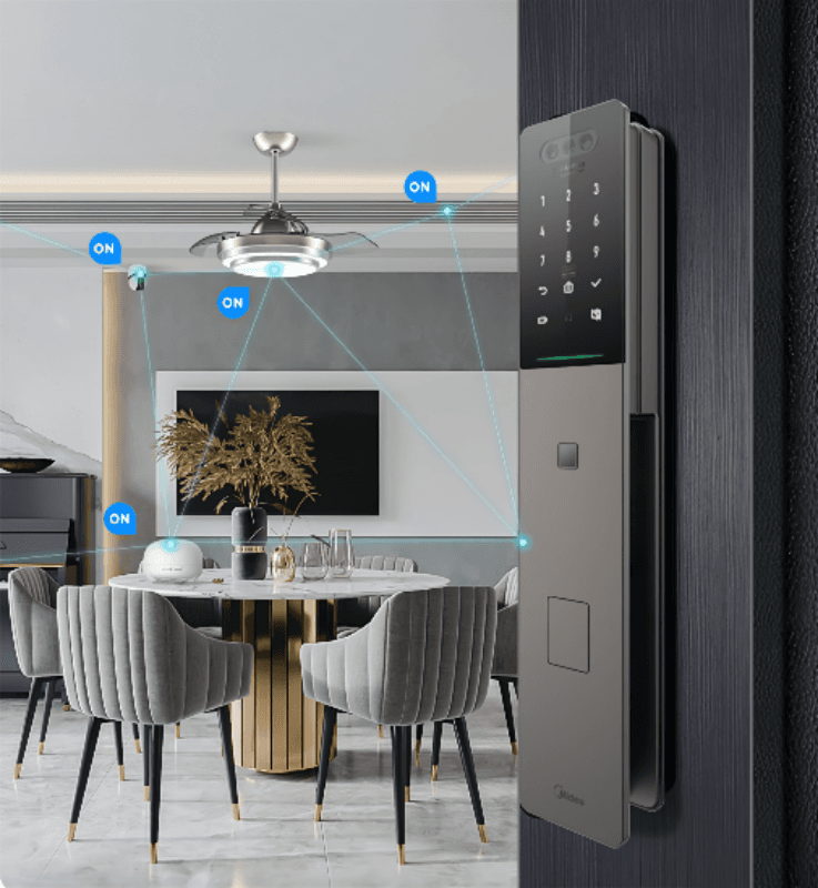 美的Midea Entrance Door Locks CIV-ZZFPQ - รูปภาพ 1