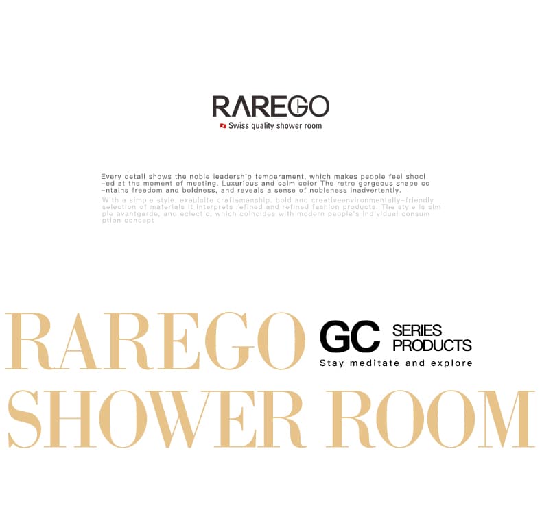 RAREGO Shower Enclosures GC-JYP31 - image 1