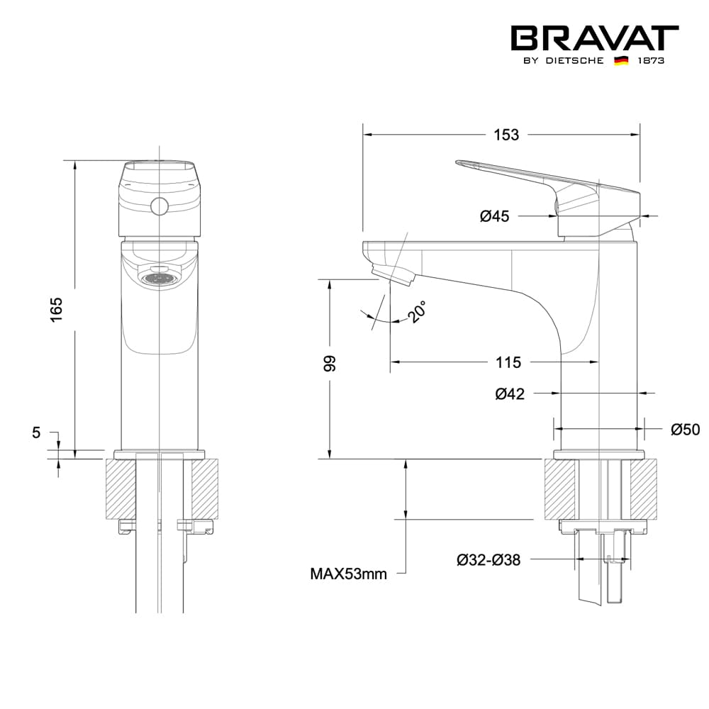 贝朗 Bathroom Hardware DEC-ZT1L9 - ภาพตัวอย่าง 3