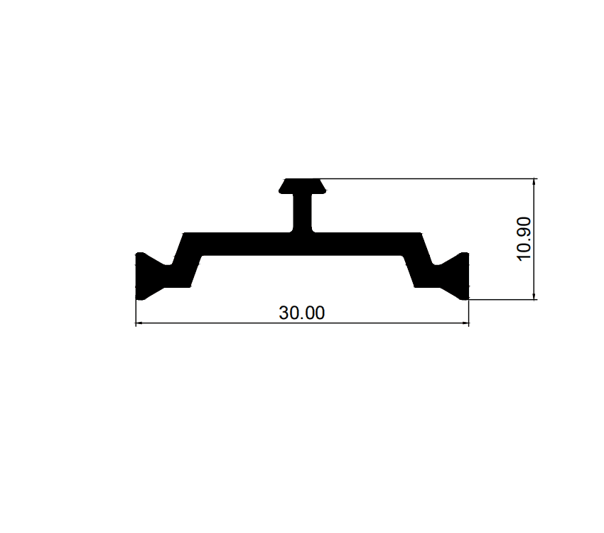 优泰 Aluminium Profiles CIV-81LYX - รูปภาพ 1
