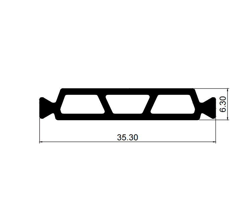 优泰 Aluminium Profiles CIV-UHS44 - รูปภาพ 1