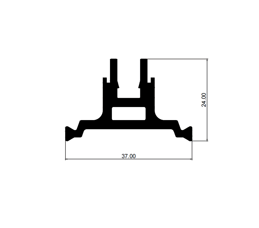 Aluminium Profiles CK37*24 - image 1