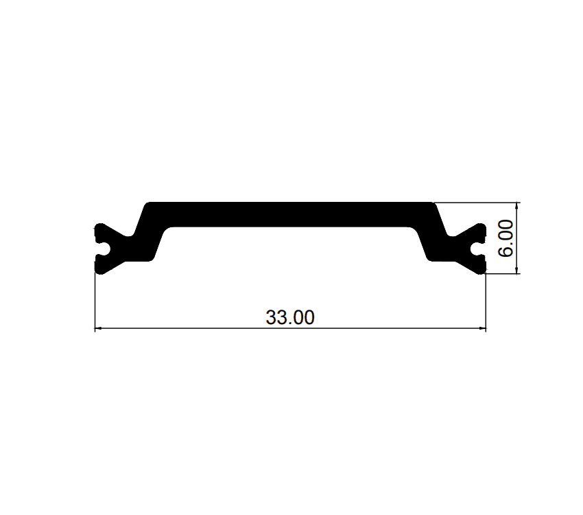 Aluminium Profiles C33*6(X) - image 1