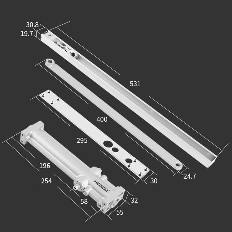海达门控 Aluminium Door & Window Hardware CIV-9A7PJ - รูปภาพ 1