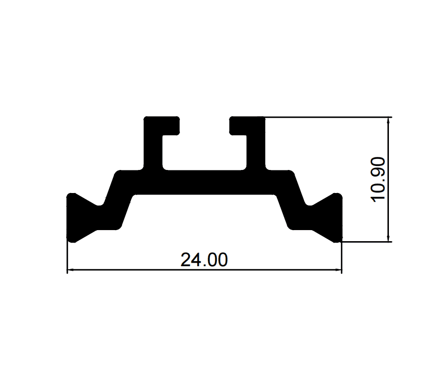 优泰 Aluminium Profiles CIV-WRO46 - รูปภาพ 1