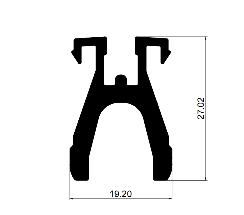 优泰 Aluminium Profiles CIV-HMYE8 - รูปภาพ 1
