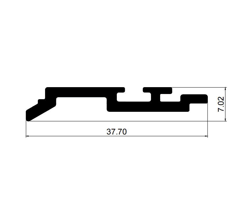优泰 Aluminium Profiles CIV-DK5P1 - รูปภาพ 1