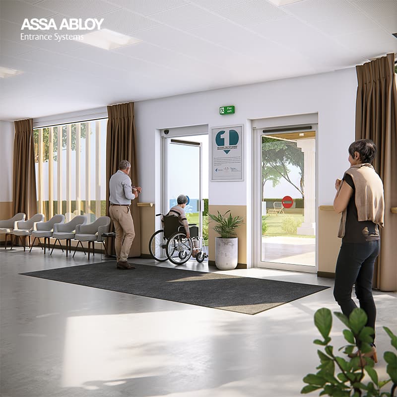 亚萨合莱-自动门 Automatic Sensor Doors CIV-3EBCH - ảnh thu nhỏ 3