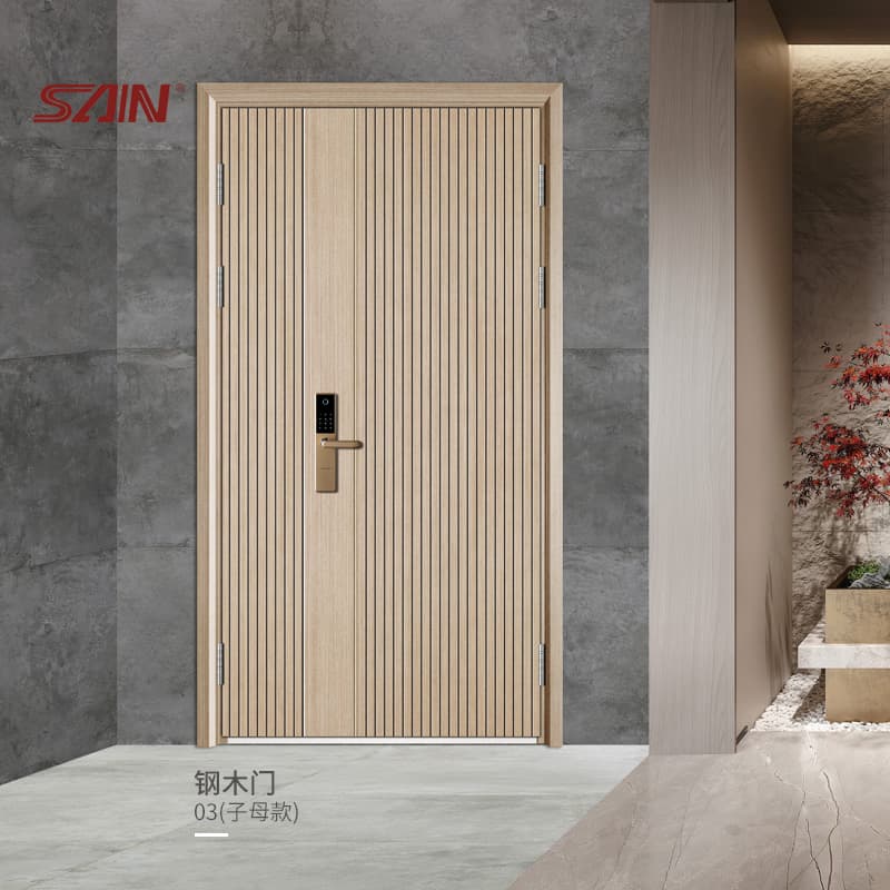 Steel-Wood Entrance Doors 03 - image 1