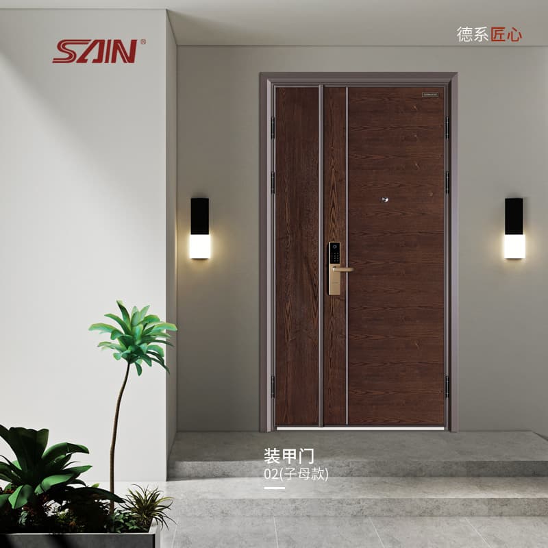 赛银 Steel-Wood Entrance Doors CIV-IN96T - รูปภาพ 1
