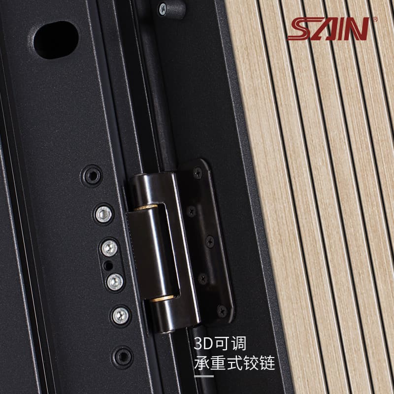 赛银 Steel-Wood Entrance Doors CIV-V3QZI - ảnh 1