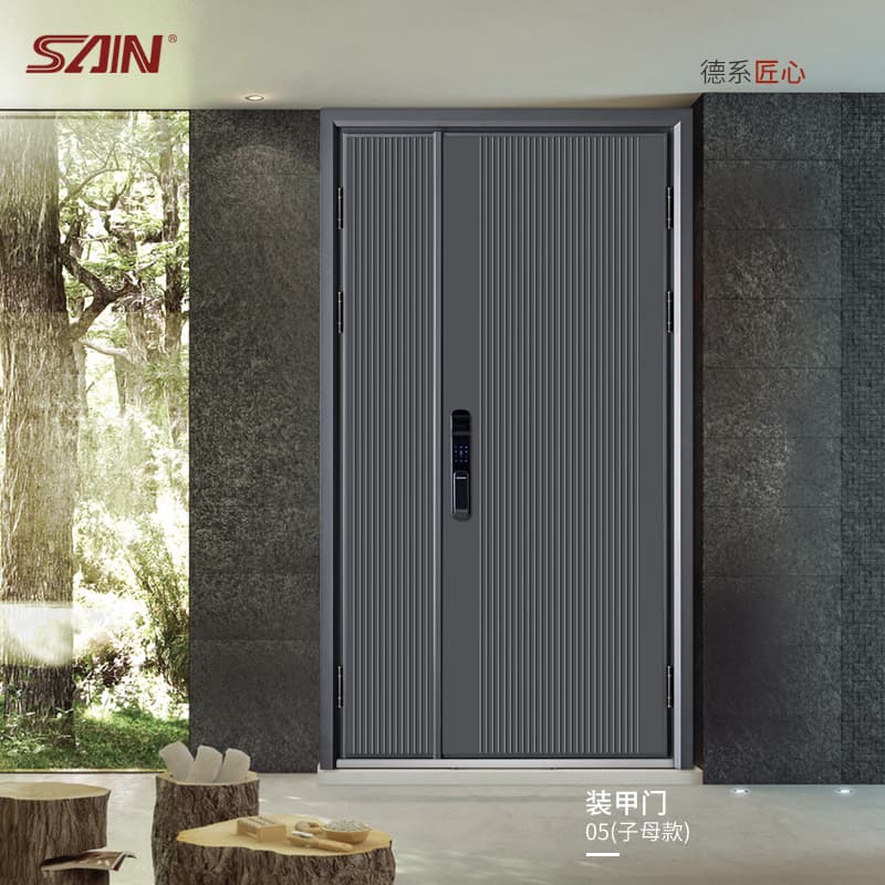 Steel-Wood Entrance Doors 05 - image 1