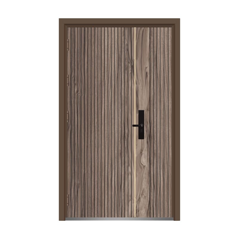 金大门业 Steel-Wood Entrance Doors CIV-219Q9 - ảnh thu nhỏ 3