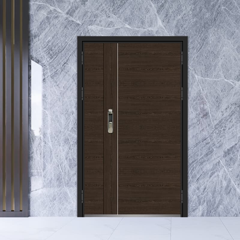 Steel-Wood Entrance Doors JD-02 - image 1