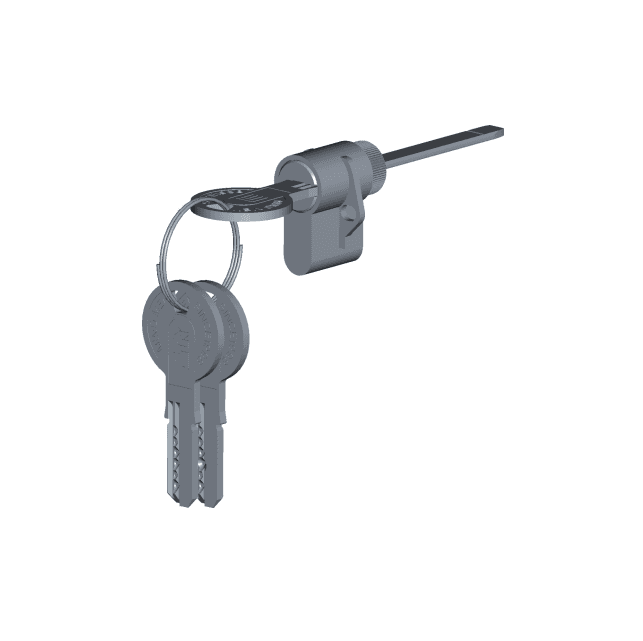 Interior Door Hardware VK-MVF72188050BL/VC - thumbnail 4
