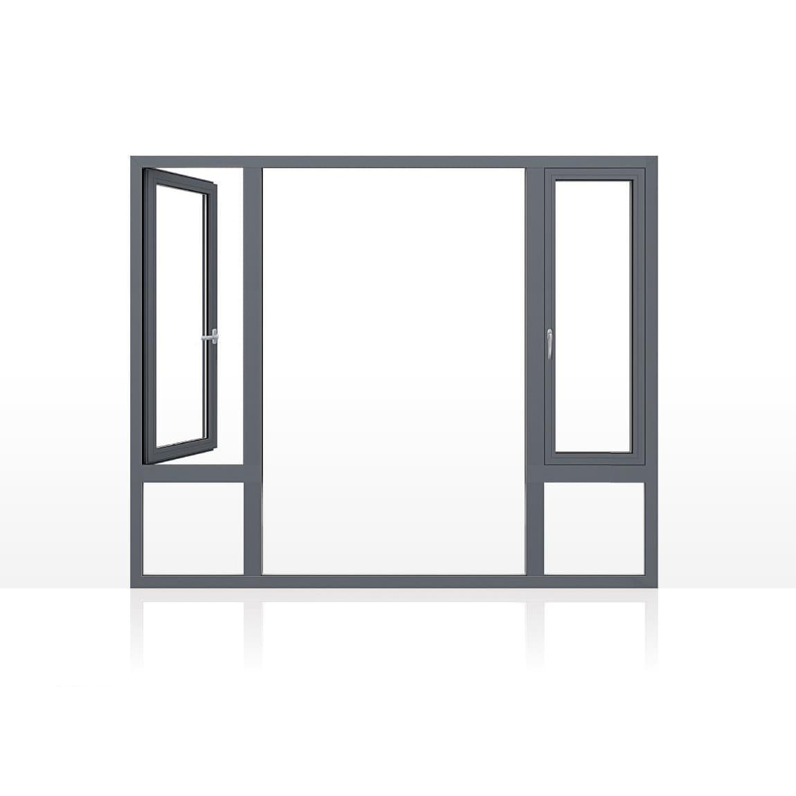 Aluminium Doors & Windows QF-C55 - image 1
