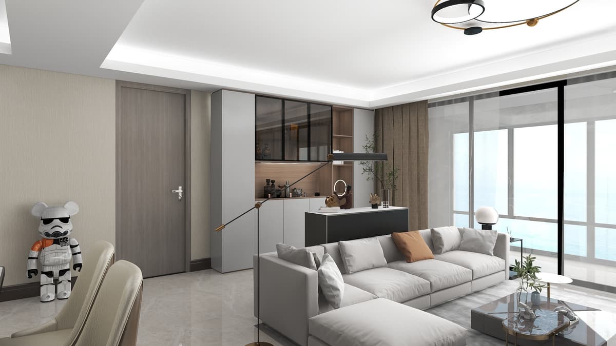 Cửa nội thất FSM0924 - ảnh 1