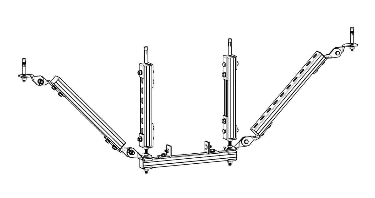 Seismic Brackets 200*1001m