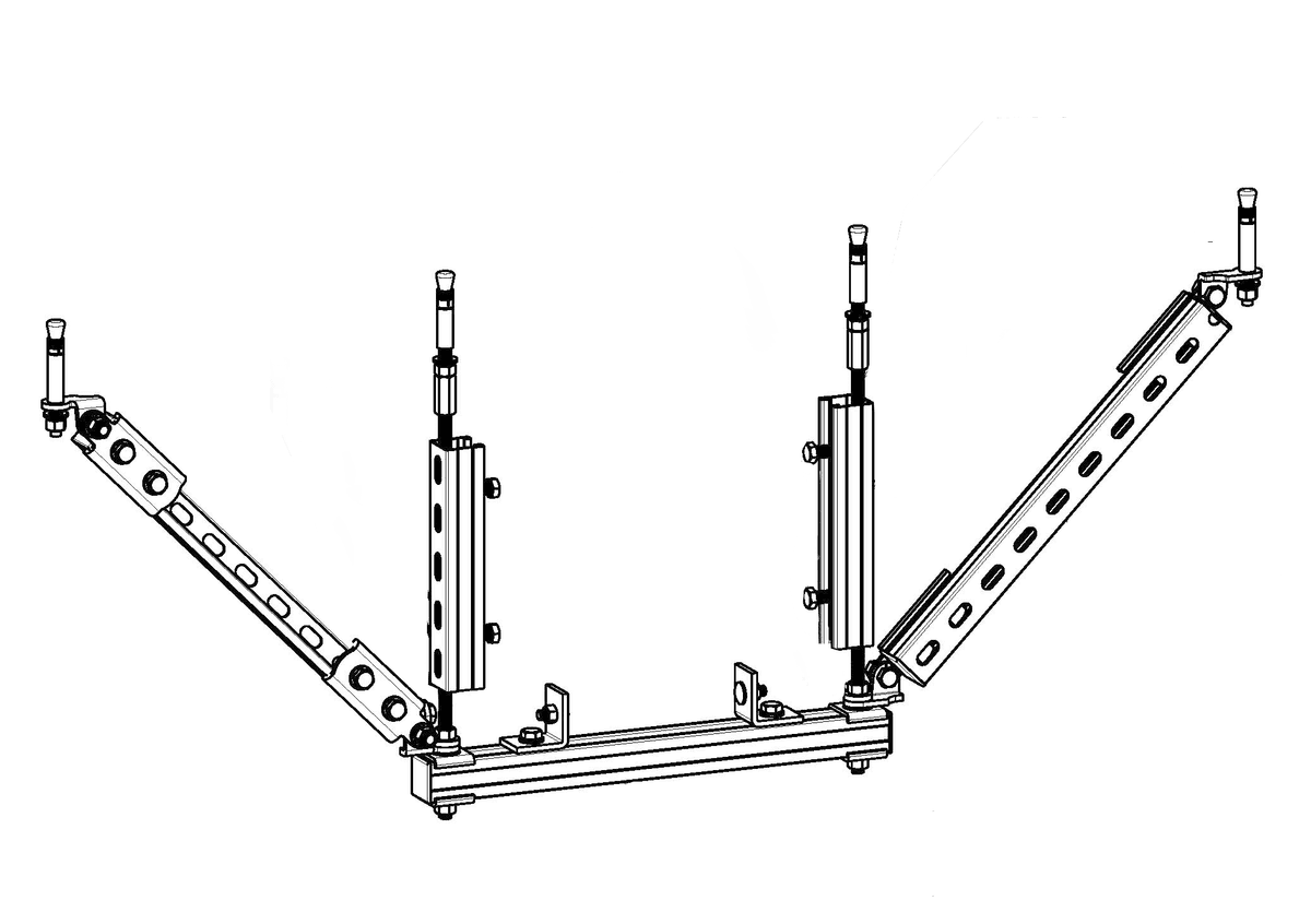 Seismic Brackets 200*1001m