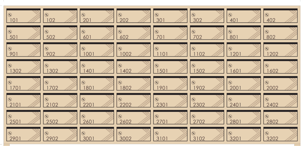 天翔 Mailboxes LND-CJPG2 - ảnh 1