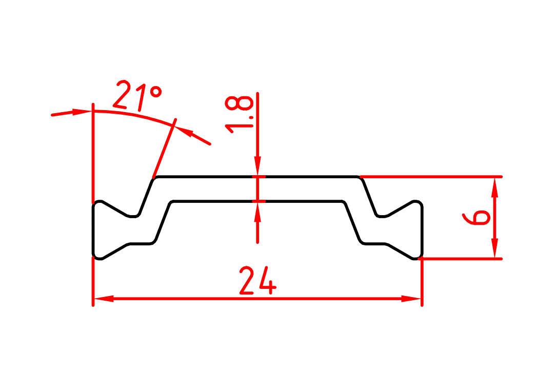 Aluminium Profiles C24 - image 1