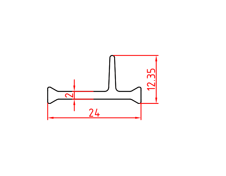 Aluminium Profiles T24 - image 1