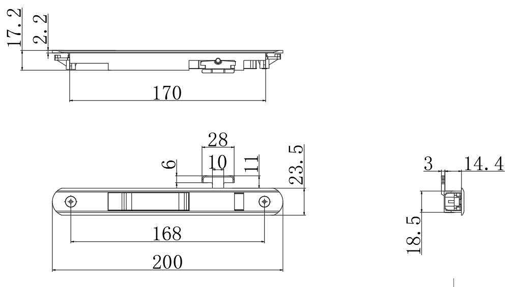 Aluminium Door & Window Hardware 80KS - thumbnail 2