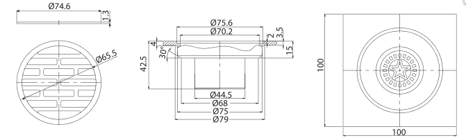 Roca乐家 Bathroom Hardware DEC-JYQ6V - ภาพตัวอย่าง 4
