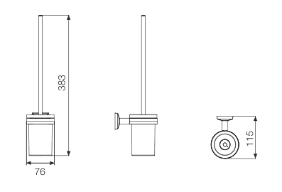 Roca乐家 Bathroom Hardware DEC-SXB5Y - ảnh thu nhỏ 4