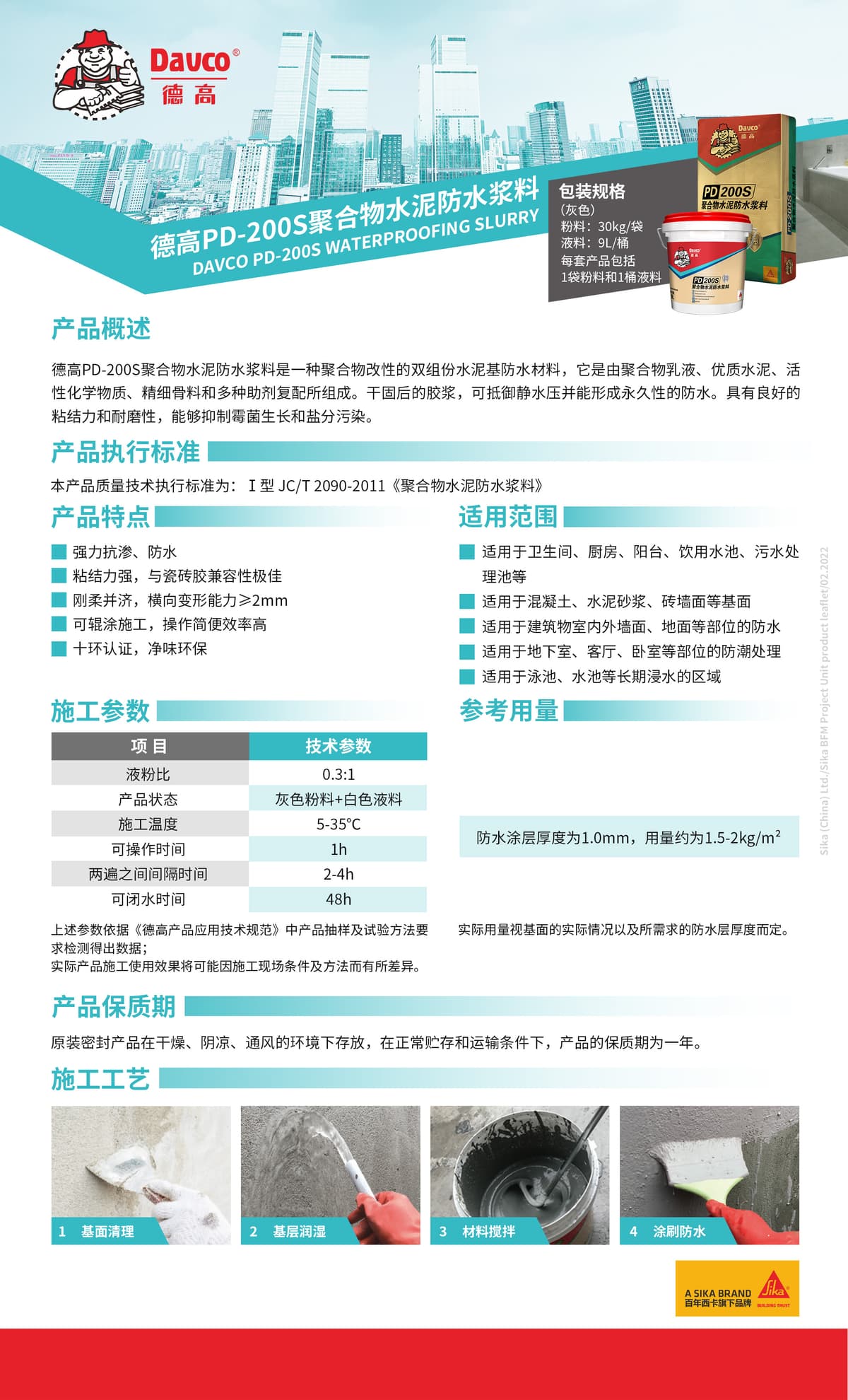 Waterproofing Materials I