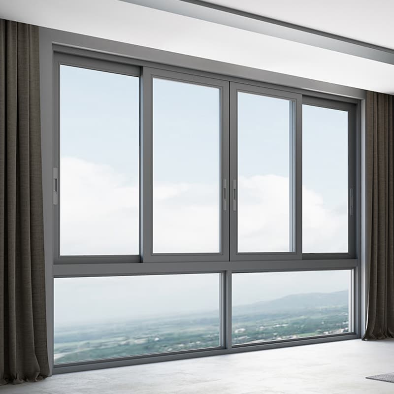Aluminium Doors & Windows QF-80K - image 1