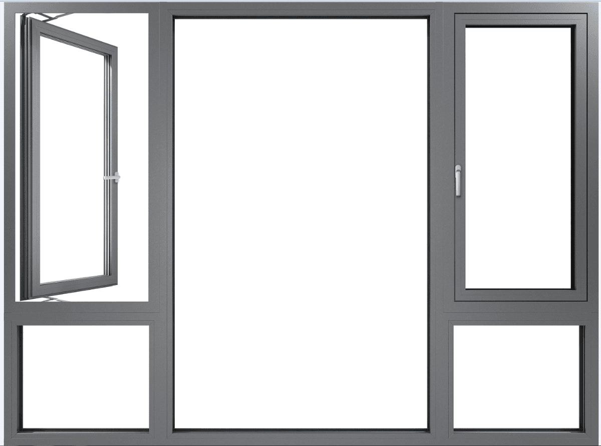 Aluminium Doors & Windows EW65