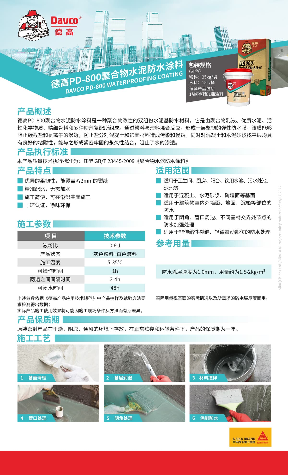 Waterproofing Materials II