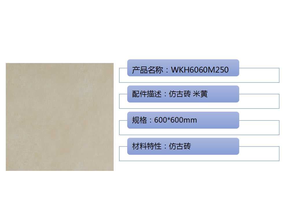 Marco Polo กระเบื้องเซรามิก WKH6060M250 - รูปภาพ 1