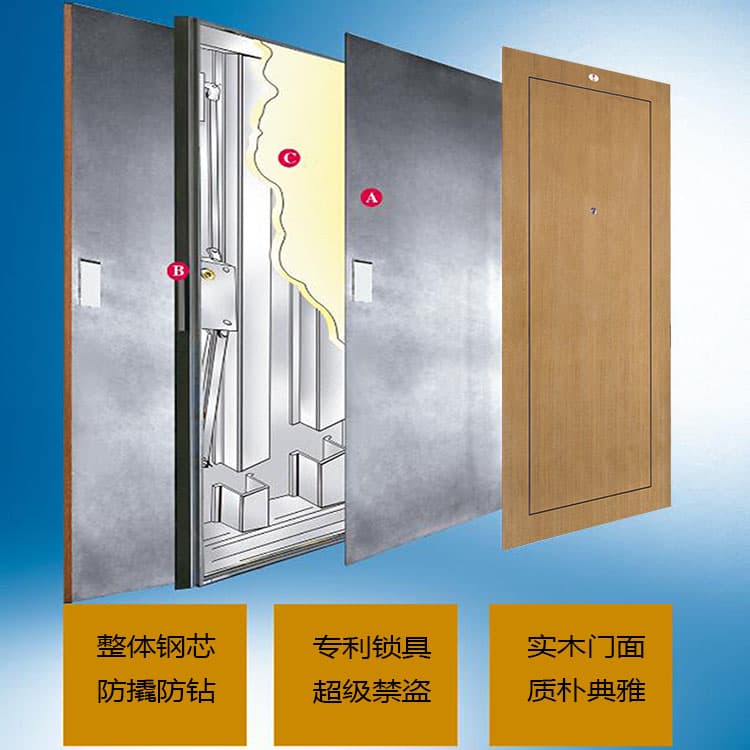 Steel-Wood Entrance Doors GMFHFDM - image 1