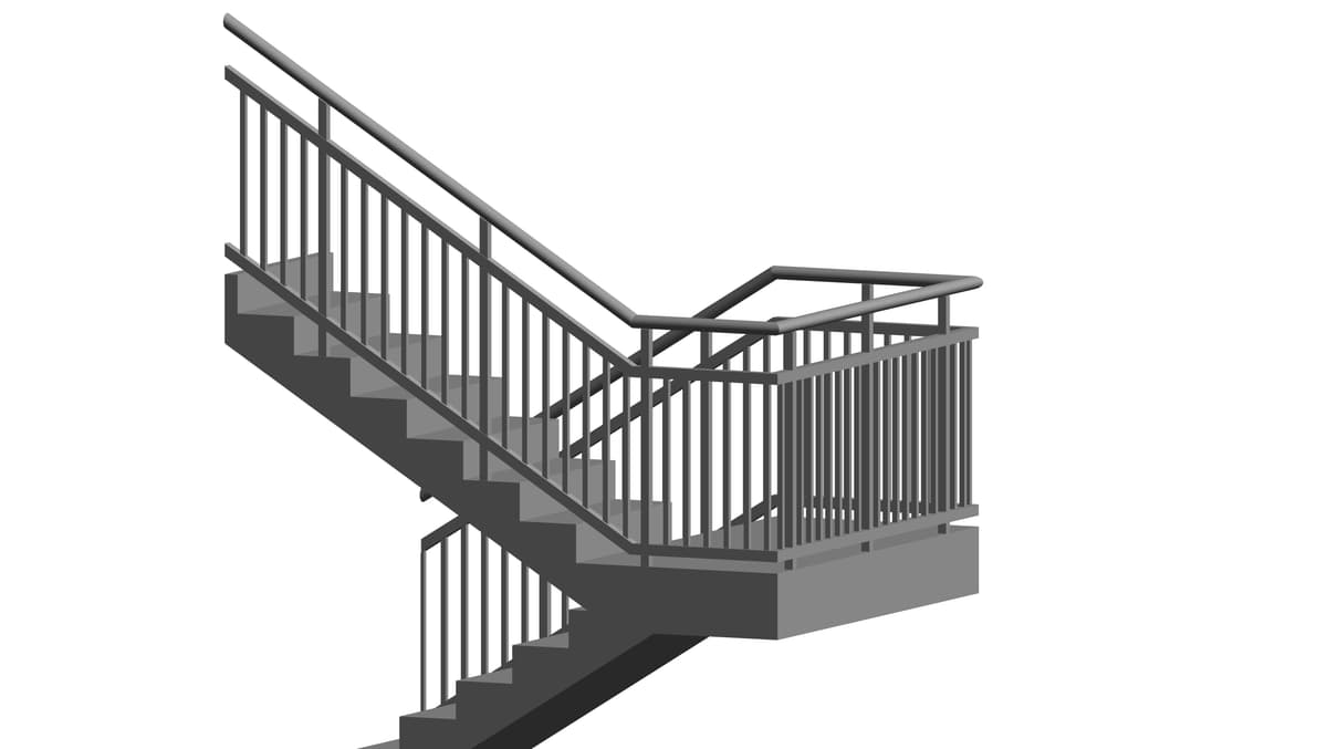 Railings & Louvers 3490*1100