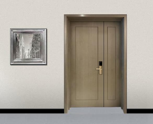 Steel-Wood Entrance Doors M2-7 - image 1