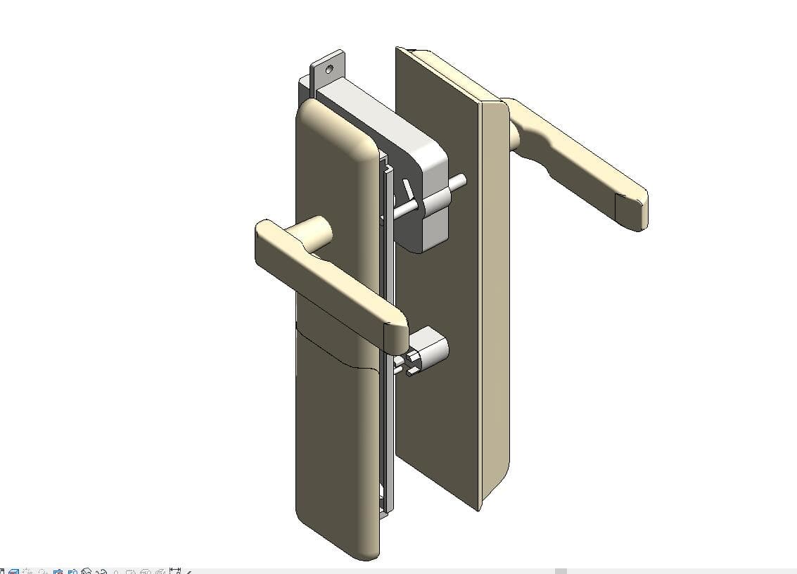 西勒奇Schlage Entrance Door Locks CIV-V25V4 - รูปภาพ 1
