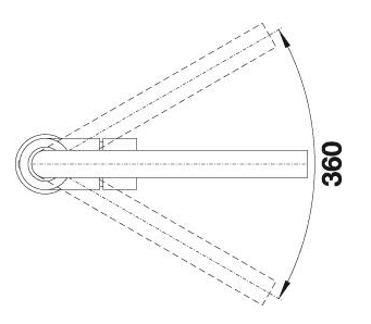 BLANCO Bathroom Hardware DEC-02R7K - รูปภาพ 1