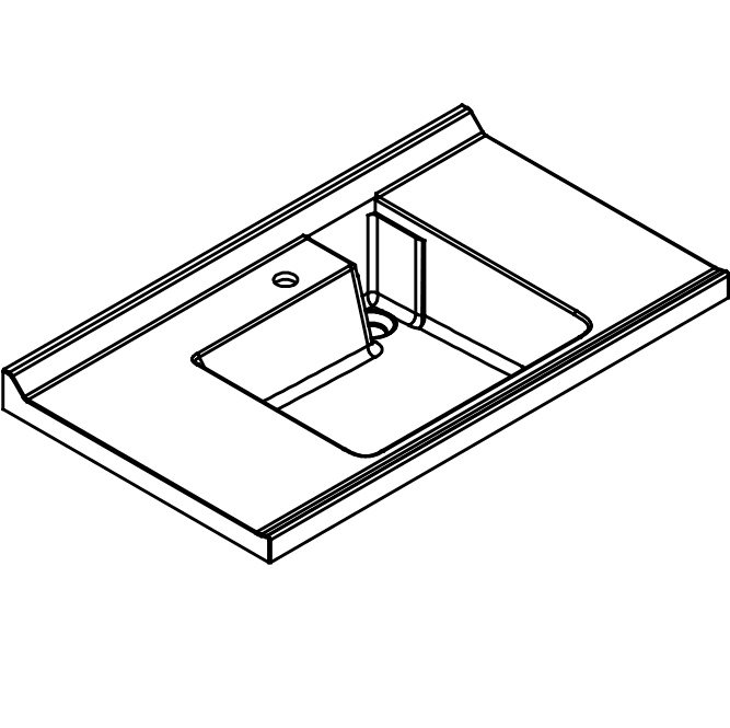 MOEN摩恩 Integrated Vanities DEC-4UMNG