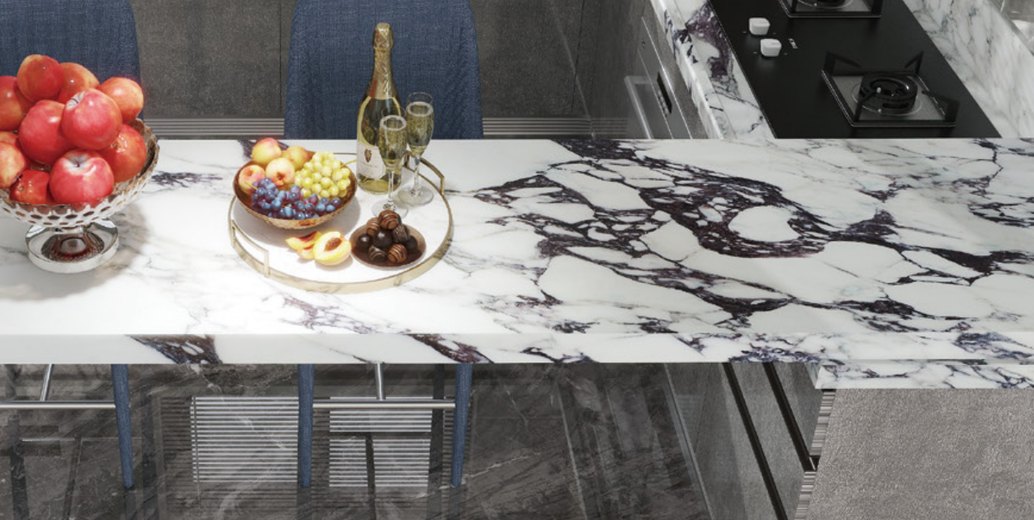 Bulgari Purple - tấm đá quartz Sinostone - ảnh 1