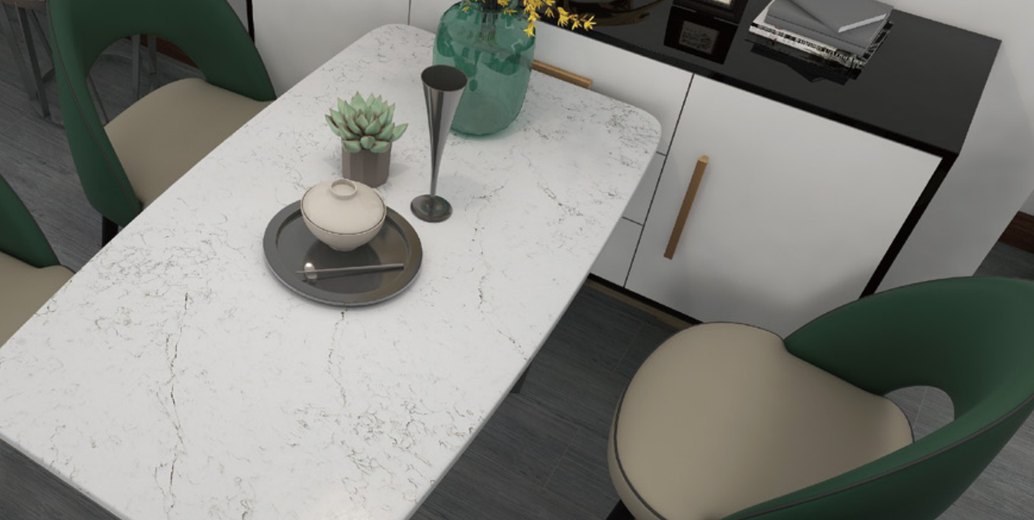 Feather River - tấm đá quartz Sinostone - ảnh 1