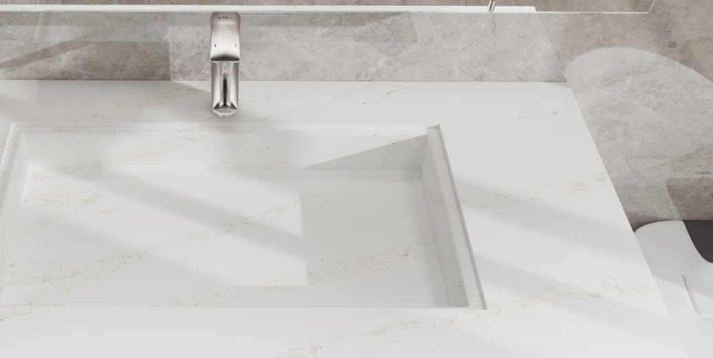 Sinostone Gold Canyon Quartz Slab - image 1