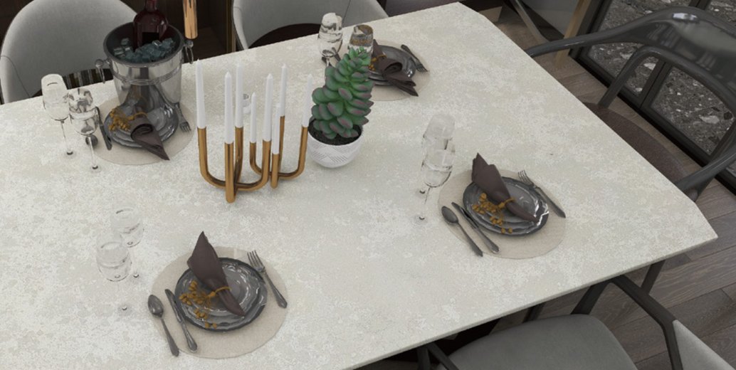 Sinostone Raw Concrete Quartz Slab - image 1