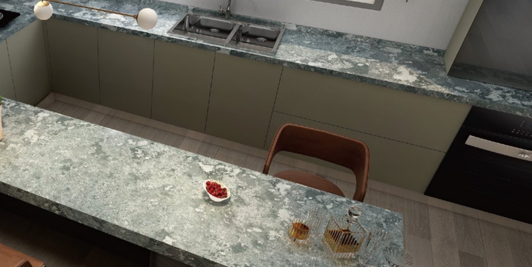 Sinostone Sesame Quartz Slab - image 1